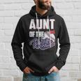 Aunt Of Rookie 1 Years Old Team 1St Birthday Baseball Hoodie Gifts for Him