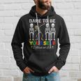 Autism Awareness Dare To Be Yourself Different Not Less Hoodie Gifts for Him