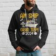 Aw Ship It's A Graduation Trip 2024 Senior Graduation 2024 Hoodie Gifts for Him
