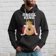 Bagel King Bagel Lover Cute Bagel Hoodie Geschenke für Ihn