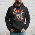 Baseball Player Goat Lover Pitcher Catcher Baseball Coaches Hoodie Gifts for Him