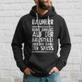 Bauherr Eigenheim Und Hausbau Hoodie Geschenke für Ihn