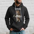Beagle Dog Weightlifting In Fitness Gym Hoodie Gifts for Him