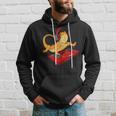 Bearded Dragon Dj Sound Tech Red Headphone Music Lizard Hoodie Gifts for Him