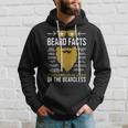 Bearded Man Vintage Style Beard Facts Hoodie Gifts for Him