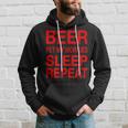 Beer Pet Morkies Sleep Repeat Red CDogLove Hoodie Gifts for Him