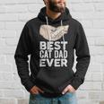 Best Cat Dad Ever Kätzchen Papa Geschenk Kapuzenpullover Geschenke für Ihn