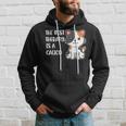 The Best Therapy Is A Calico Cat Hoodie Gifts for Him