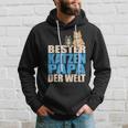 With Bester Katzenpapa Der Welt Kapuzenpullover Geschenke für Ihn