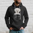 Bichons Frisés Avec Inscription Dog In Pocket Sweat à capuche Cadeaux pour lui