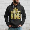 Birthday King Son Or Dad's Birthday Party Hoodie Gifts for Him