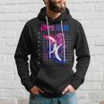 Bisexual Pride Vaporwave Aesthetic Bi Anime Kawaii Dragon Hoodie Gifts for Him