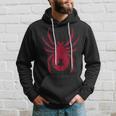 Black Widow Spider Distressed Graphic Hoodie Gifts for Him