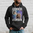 Bober Kurwa Flannelette Meme Galaxy Universe Kapuzenpullover Geschenke für Ihn