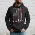 Bow Hunting Usa American Flag Archery Bow Hunter Hoodie Gifts for Him