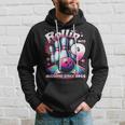 Bowling Party Rollin' 9 Awesome 2015 9Th Birthday Girls Hoodie Gifts for Him