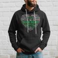 Brain Injury Awareness Fighting Hope Support Strong Warrior Hoodie Gifts for Him