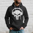 Calavera Dj Con Cascos Dj Skull Headphones Sudadera Regalos para él