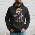 Car Fixing Elf Group Christmas Pajama Party Hoodie Gifts for Him