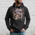 Cat Playing Guitar Mexican Hat Cinco De Mayo Music Hoodie Gifts for Him