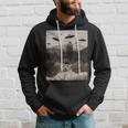 Cat Ufo Meme Cat Selfie With Ufos Hoodie Gifts for Him