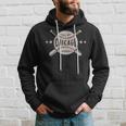 Chicago Illinois Il Vintage Baseball Graphic Hoodie Gifts for Him