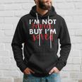 Christian I'm Not Perfect But I'm Saved Jesus Hoodie Gifts for Him
