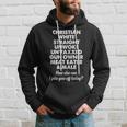 Christian White Straight Unwoke Unvaxxed Gun Owne Hoodie Gifts for Him