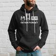 Cinta De Cassette De Audio Never Forget Sudadera Regalos para él