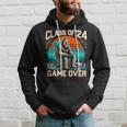 Class Of 2024 Graduation Seniors 24 Gamer Game Over Hoodie Gifts for Him