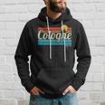 Cologne Lettering Cologne Retrointage Surfer Cologne Carnival Hoodie Geschenke für Ihn