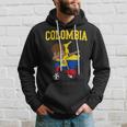 Colombia Soccer Colombian Football Dabbing Hoodie Gifts for Him