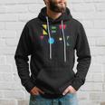 Cool Colorful New York City Illustration Graphic Hoodie Gifts for Him