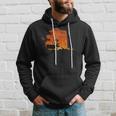 Cool DistressedVintage Caribou Sunrise Alaska Hoodie Gifts for Him