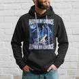 Cool Alpha Wolf Meme Human By Chance Alpha By Choice Hoodie Gifts for Him