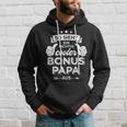 Cooler Bonus Papa Zumatertag Für Stiefpapa Stiefvater Kapuzenpullover Geschenke für Ihn