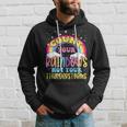 Count Your Rainbows Not Your Thunderstorms Positive Optimist Hoodie Gifts for Him