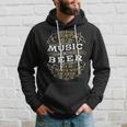 Country Music And Beer Thats Why I'm Here Hoodie Gifts for Him