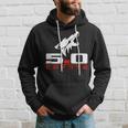 Coyote 50 Race Drag Gt Lx Street Rod Hot Rod Hoodie Gifts for Him