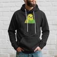 Cute Budgie In Pocket Budgie Bird In Bag S Hoodie Geschenke für Ihn