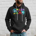 Cute Geometry Video Game Graphic Birthday Hoodie Gifts for Him