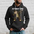 Cute Monkey For Dad Papa Gorilla Ape Chimpanzee Animal Hoodie Gifts for Him