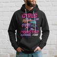 Cute Monster Truck Girls Like Monster Trucks Too Girl Hoodie Gifts for Him