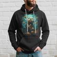Cute Sea Otter Animal Nature Lovers Graphic Hoodie Gifts for Him