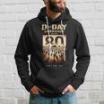 D-Day 80Th Anniversary Normandy Beach Landing Commemorative Hoodie Gifts for Him