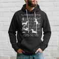Dachshund Music Notes Musician Clef Piano Hoodie Gifts for Him