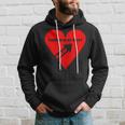 Dad Forever In My Heart Arrow In Heart Hoodie Gifts for Him
