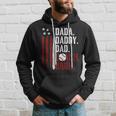 Dada Daddy Dad Bruh American Flag Baseball Coach Fathers Day Hoodie Gifts for Him