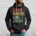 Dada Daddy Dad Bruh Retro Vintage Fathers Day 2024 Hoodie Gifts for Him