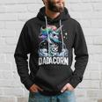 Dadacorn Unicorn Dad And Son Daughter Papa Father's Day Hoodie Gifts for Him